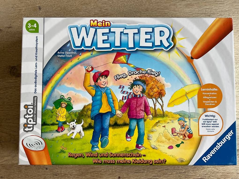 Giochi: Tiptoi Spiel Wetter – Usato da Spiegel b. Bern venduto da FabienneCl