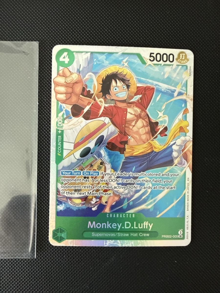 Bandai Sammelbilder & Trading cards: PRB02-005 Monkey D Luffy  – Neu (gemäss Beschreibung) aus Dübendorf von godpack