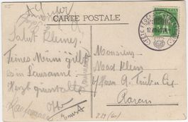 FÈTE FÉDÉRALE GYMNASTIQUE 12.VII.09 - SS auf AK von LAUSANNE