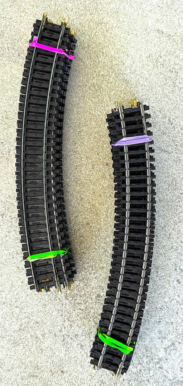 Märklin Modellini di ferrovie: 2131 Märklin K-Gleis gebogen – Usato da Appenzell venduto da hanru
