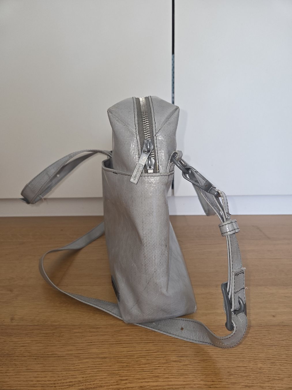 Freitag Borse da donna: FREITAG R523 Hoffmann grau – Usato da Auslikon venduto da lavendelblue 5