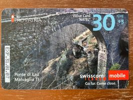 Telefonkarte Pro Patria, Ponte di Laü Malvaglia