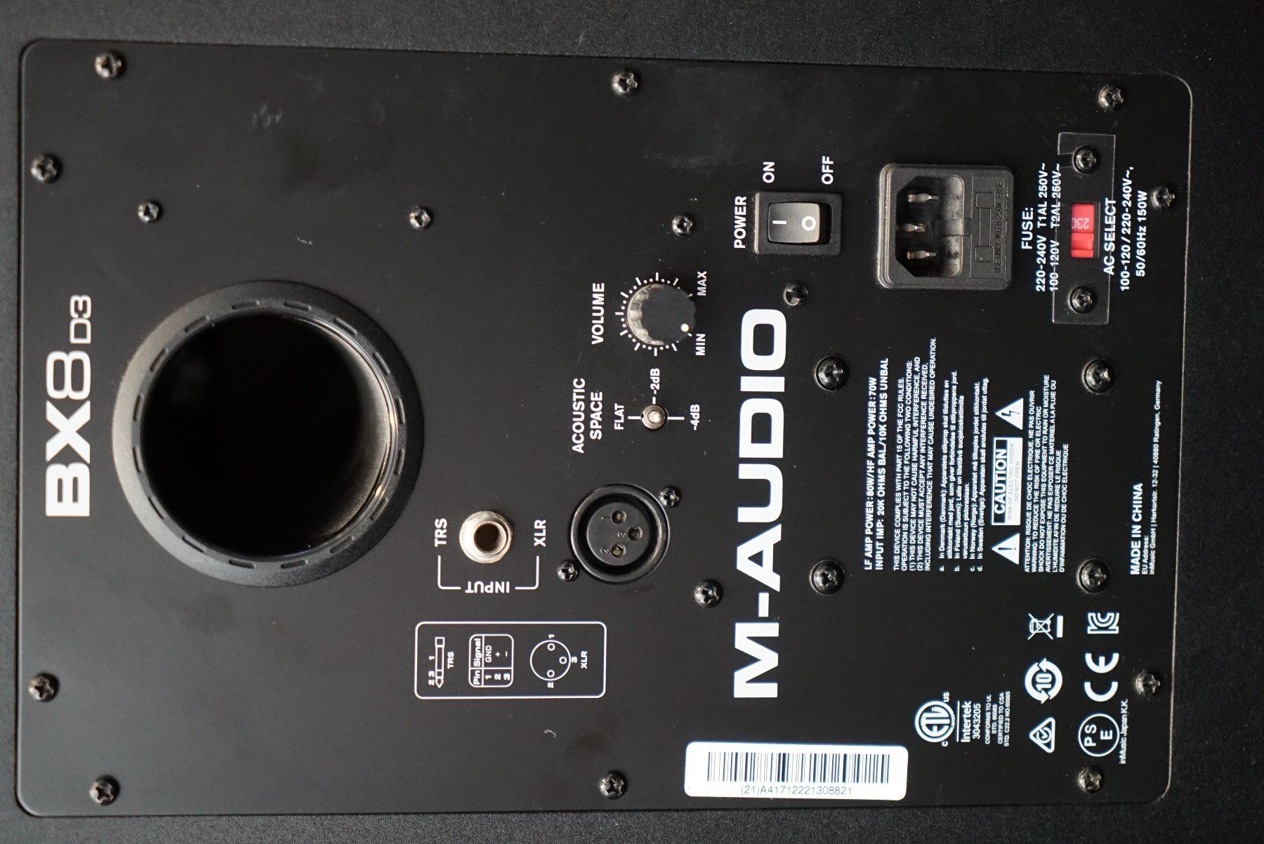 M-Audio Casse acustiche: M-Audio Bx8 D3 Studiomonitoren 2.stk – Usato da Ortschwaben venduto da Musictrade 4