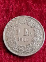 1 Franken 1955 selten top!