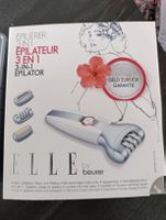 ELLE 3-in-1 Epilierer, Rasierer & Peeling, neu und unbenutzt