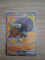 POKEMON KARTE Fullart Bouffalant ex