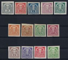Deutschösterreich 19199/20  Zeitungsmarken** * Merkurkopf