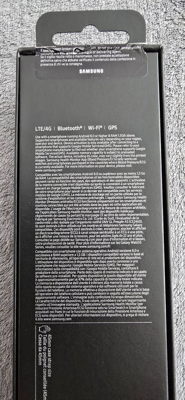 Samsung Smartwatch: Samsung Galaxy Watch 5 Pro – Usato da Ruswil venduto da DNAB 3