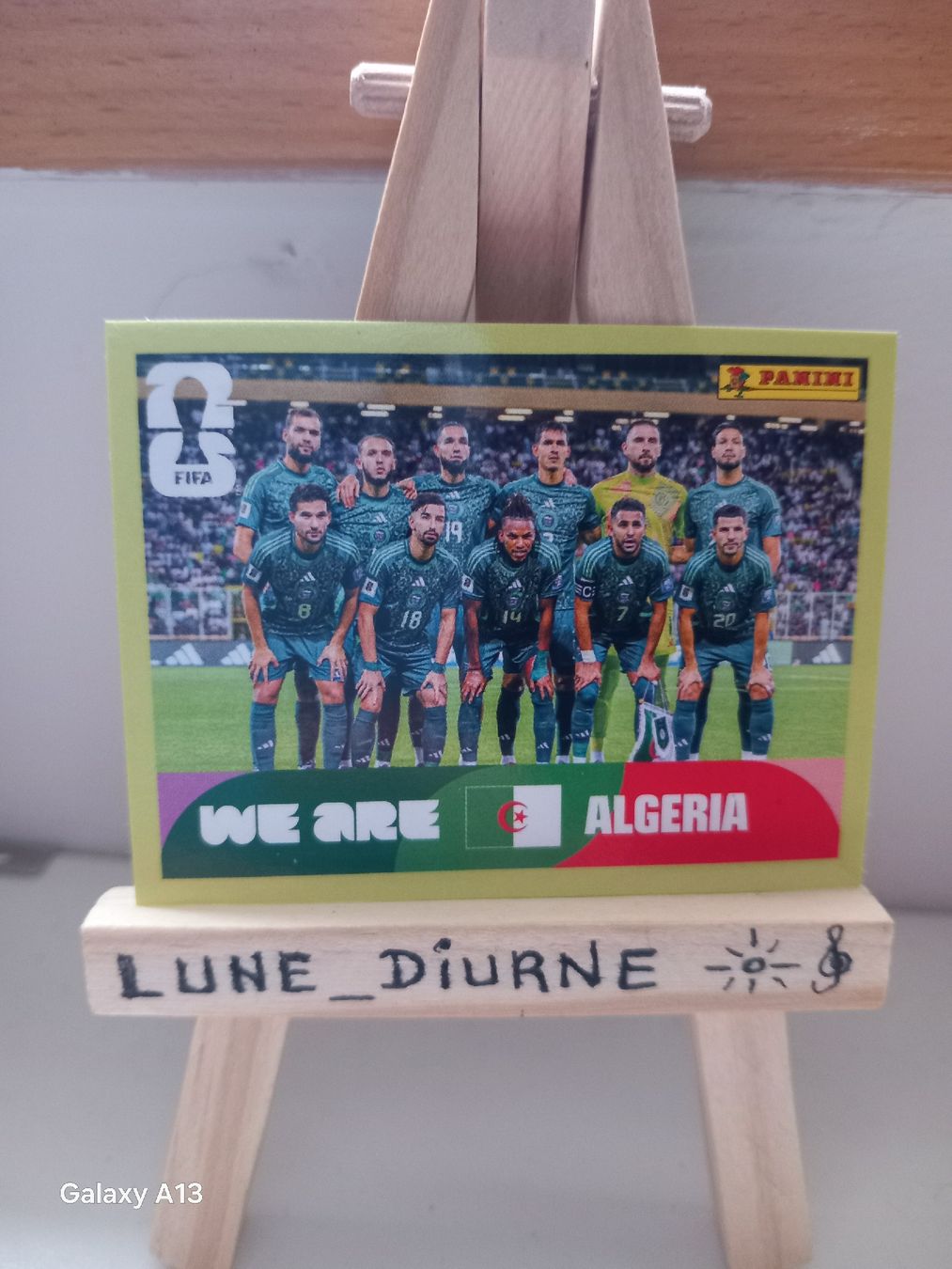 Panini Sammelbilder & Trading cards: Stickers  Panini World Cup 2026 ALGERIA ALG13 – Gebraucht aus Salavaux von Lune_Diurne