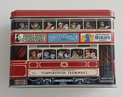 Sammler-Blechdose „Bus & Tram“ von Silver Crane