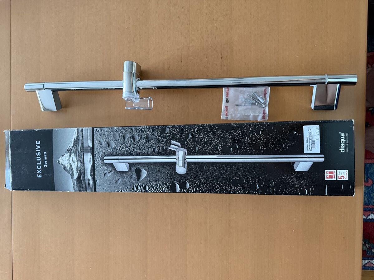 Docce: Duschgleitstange Zermat 70cm – Nuovo (secondo la descrizione) da Weinfelden venduto da Karvac
