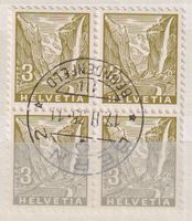Y38) Freimarke 194, 4.Block , Vollstempel, sehe Scan