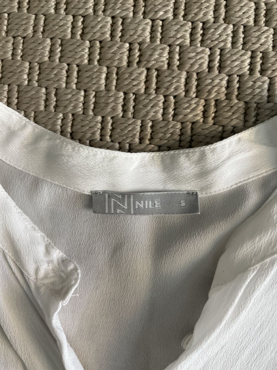 Nile Blusen: Bluse Nile, weiss, S – Gebraucht aus Solothurn von Bobesch08 6