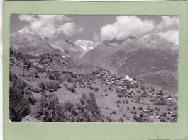 Zeneggen mit Bietschhorn 1959