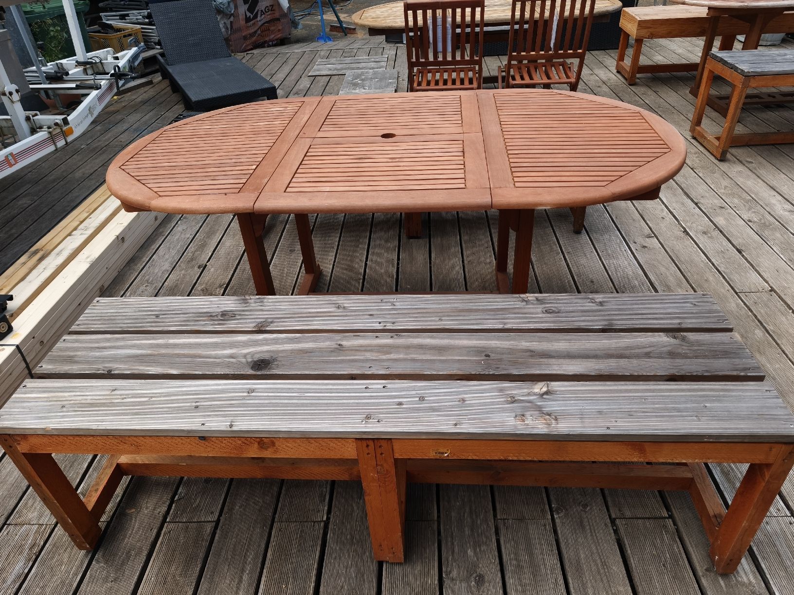 Panchine: schoene Gartensitzbank handgefertigt 160 cm – Usato da Göschenen venduto da kai_9ppg 3