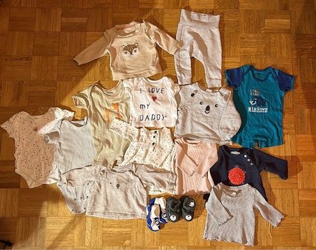 Lot de 15 vêtements bébé (0-3 mois)