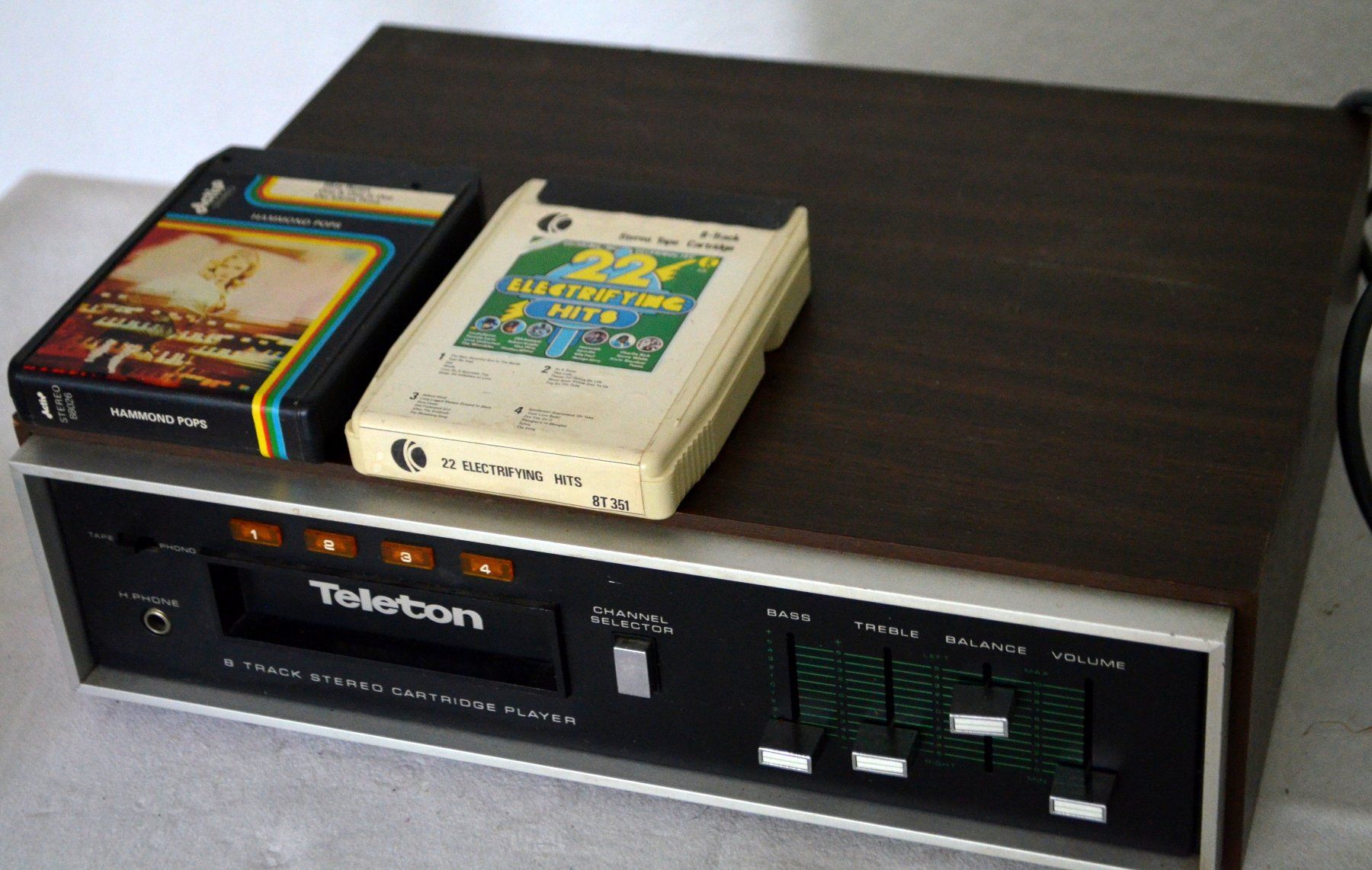Sistemi audio & multimediali: Teleton STP-801 8-Track Stereo – Usato da Collonges venduto da arashee 1