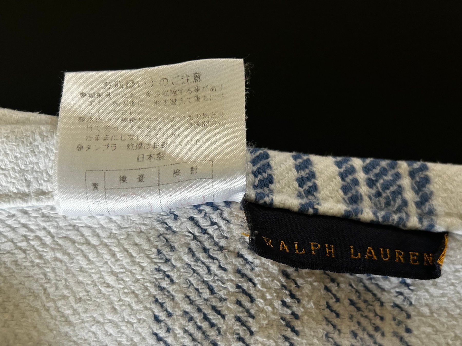 Ralph Lauren Coperte: Baumwoll-Plaid von Ralph Lauren – Usato da Dietlikon venduto da Mankai 8