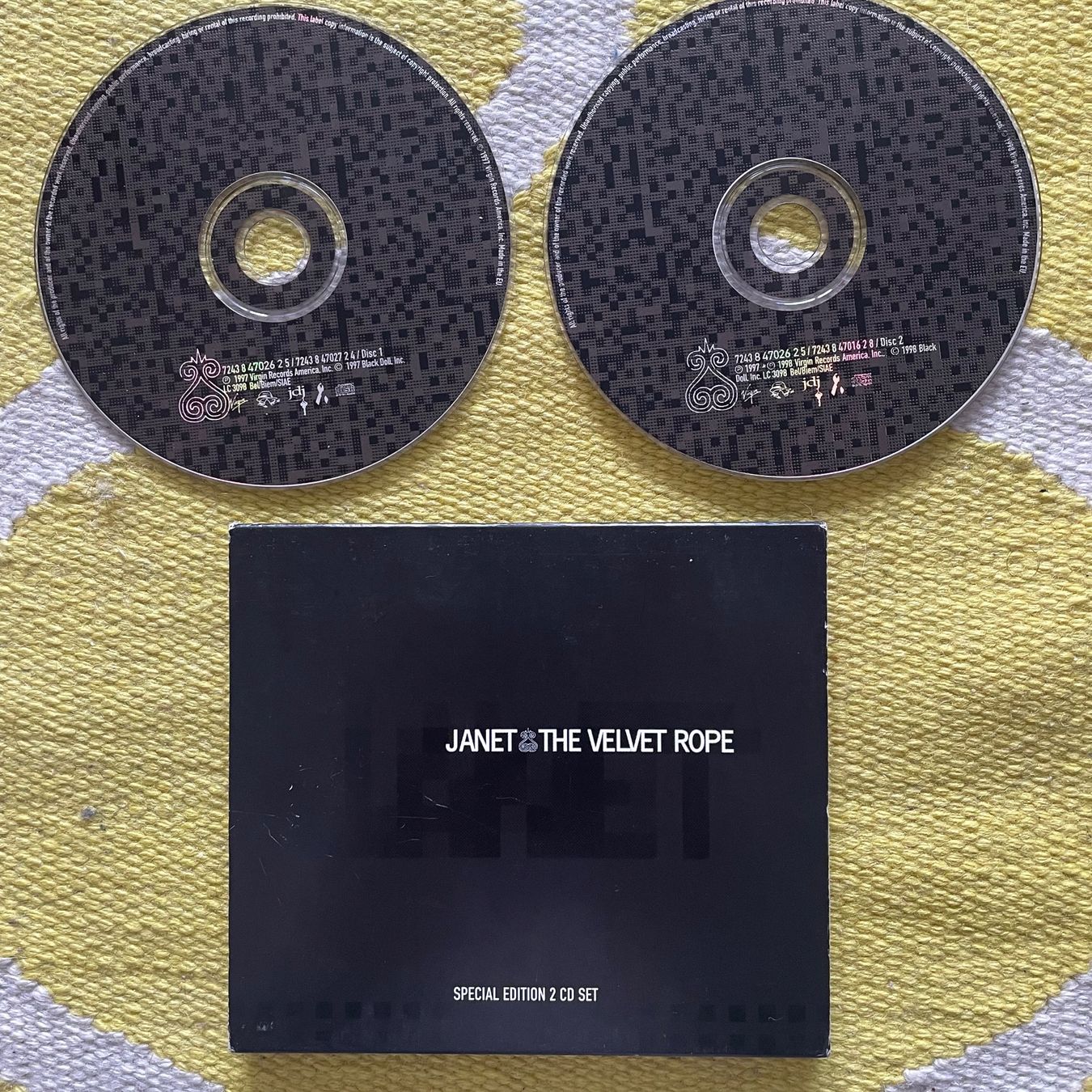 JANET JACKSON-2CD THE VELVET ROPE SPECIAL EDITION (Gebraucht) in ...