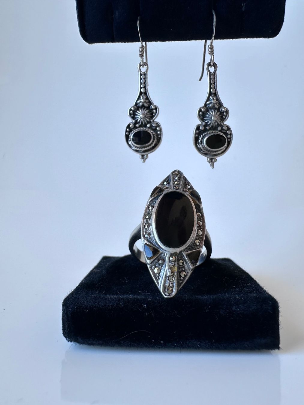 Orecchini pendenti & Orecchini a lobo: VINTAGE - Orecchini argento 925 – Usato da Agno venduto da Cosmogin1811 3