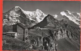 GRINDELWALD Luftseilbahn und Berggasthaus Männlichen