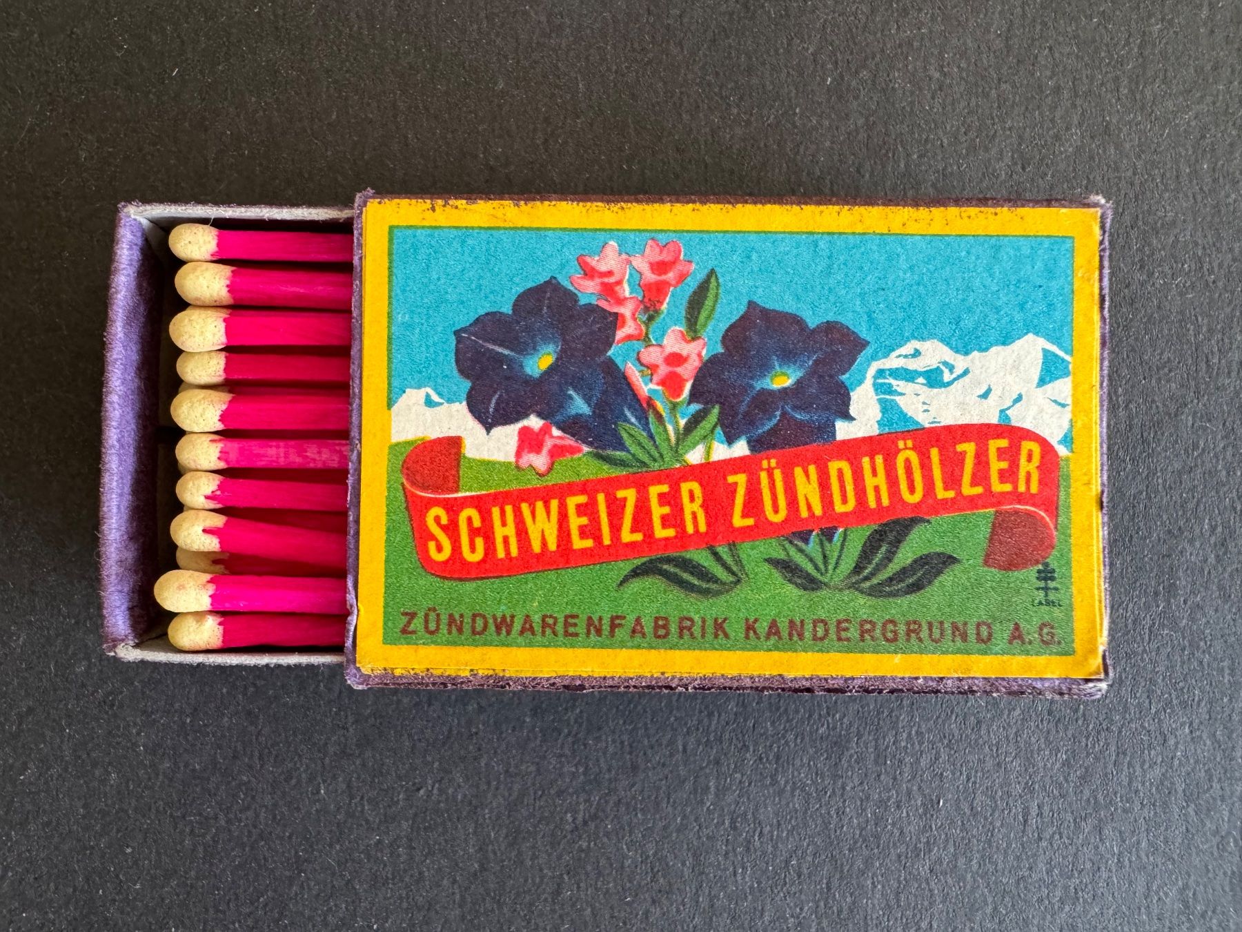 Accendini: Zündhölzer - ANTIK – Usato da Feldmeilen venduto da Allerlei3112 1