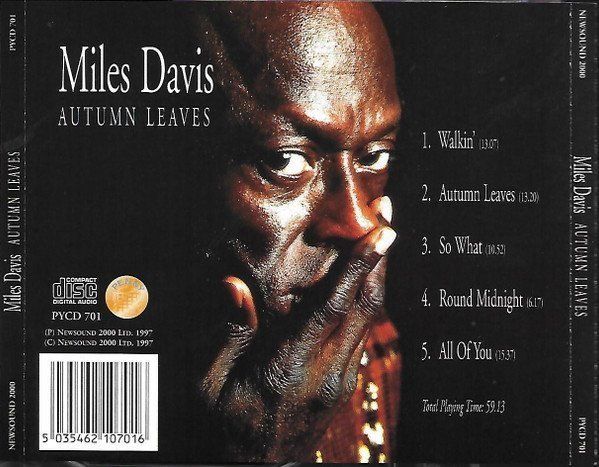 CD: Miles Davis best CD ever - Autumn Leaves – Usato da Unterbäch venduto da rubicon2012 1