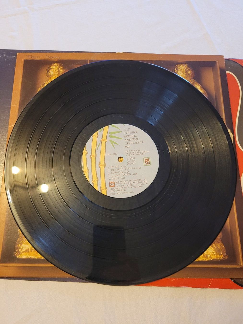 Dischi in vinile: Vinyle Cat Stevens Buddha And The Chocolate Box – Usato da la Chaux-de-Fonds venduto da Lampe 3