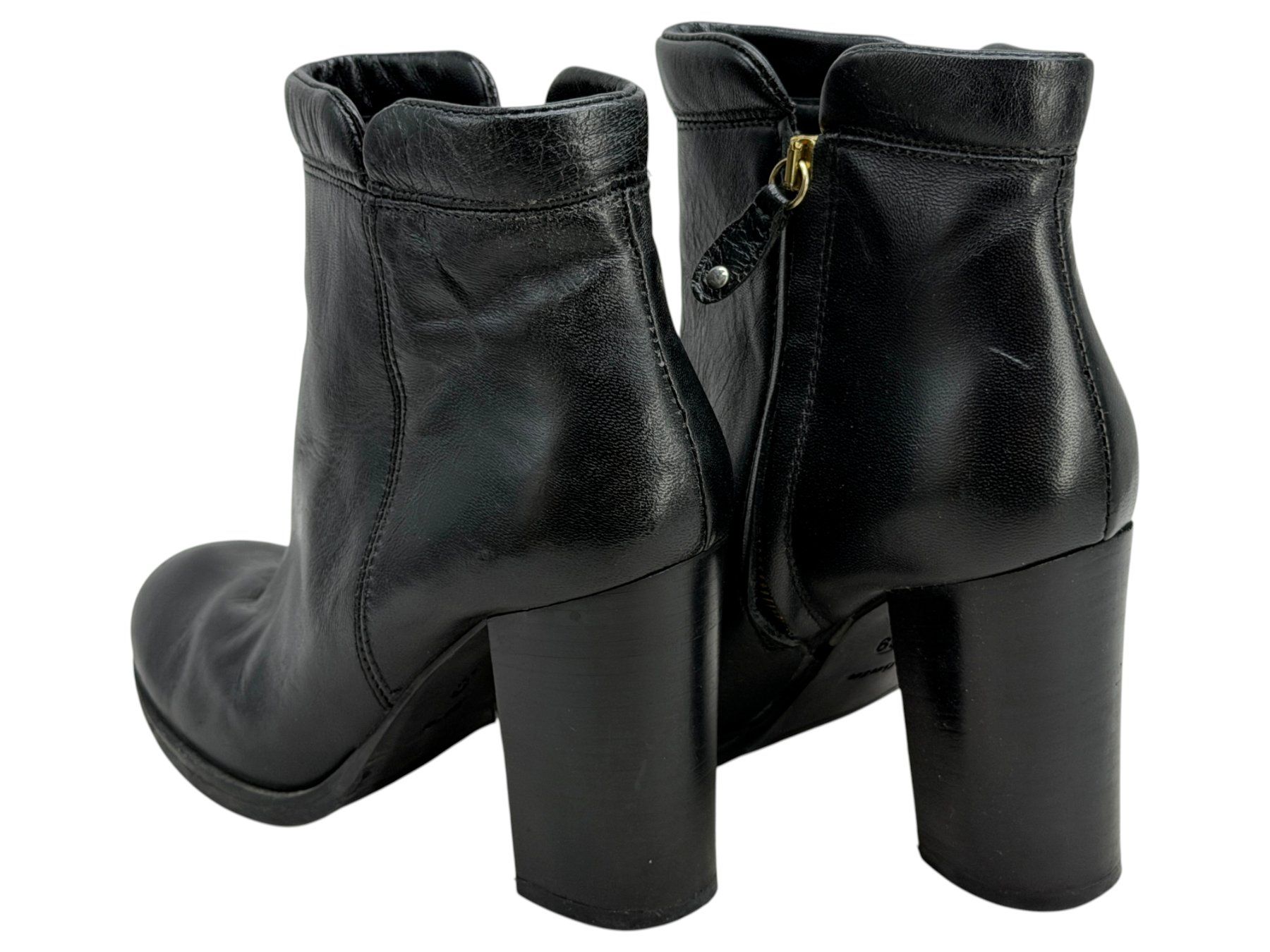 Damenschuhe: Bottines Bata cuir noir. Pointure 39 – Gebraucht aus Cossonay-Ville von PatineDuTemps 6