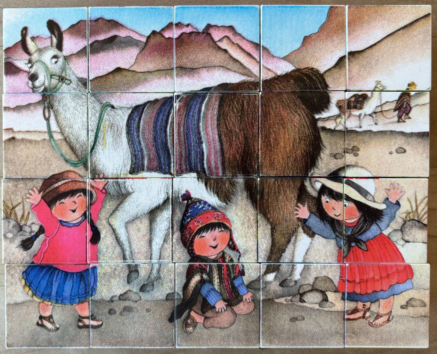 Puzzles: UNICEF, Klötzli-Puzzle – D'occasion à Füllinsdorf par Bubnik 2