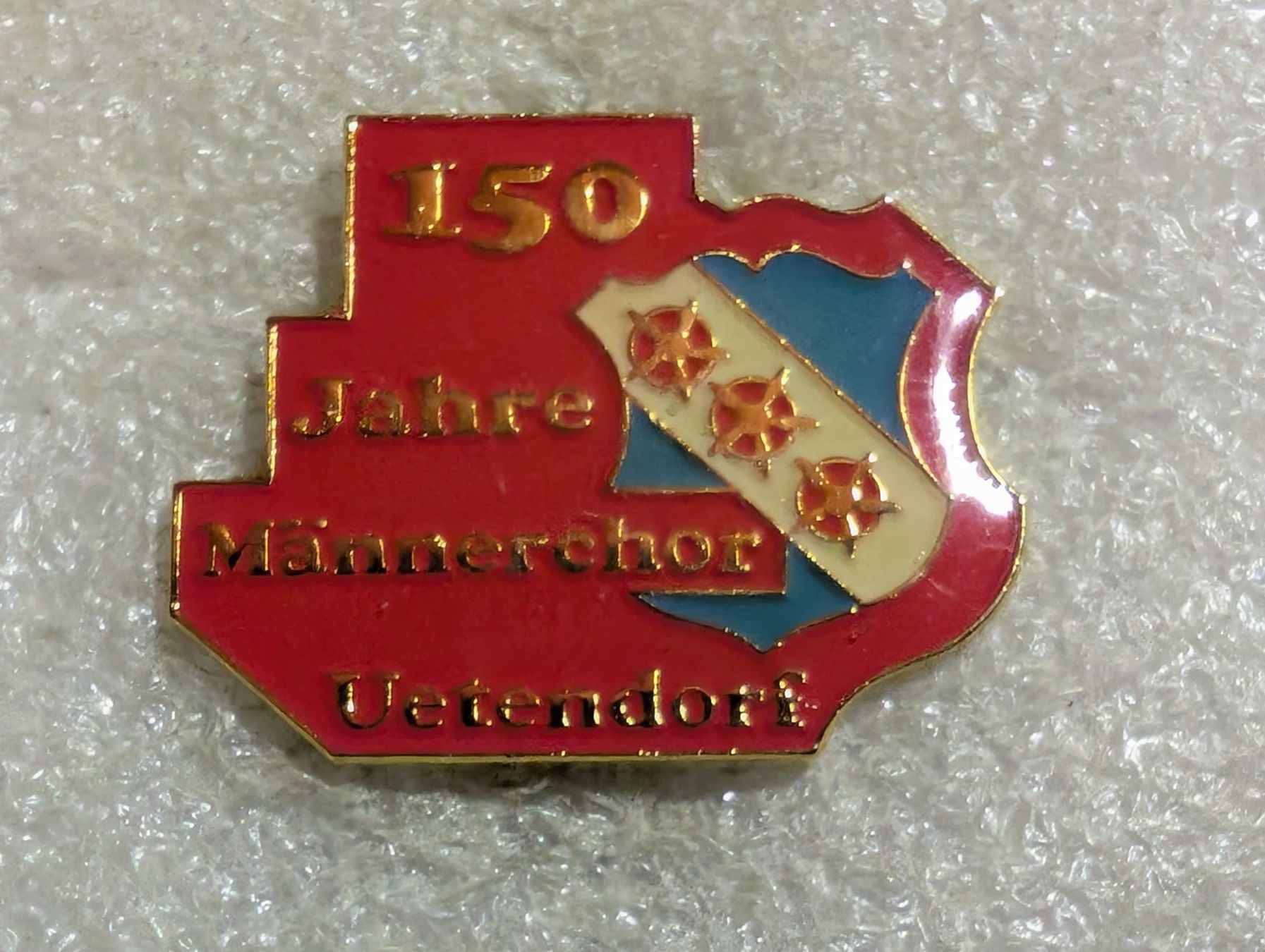 Placchette & Badge: Ansteckpin 93: Männerchor Uetendorf – Usato da Oppligen venduto da Pin-Fall-Shop