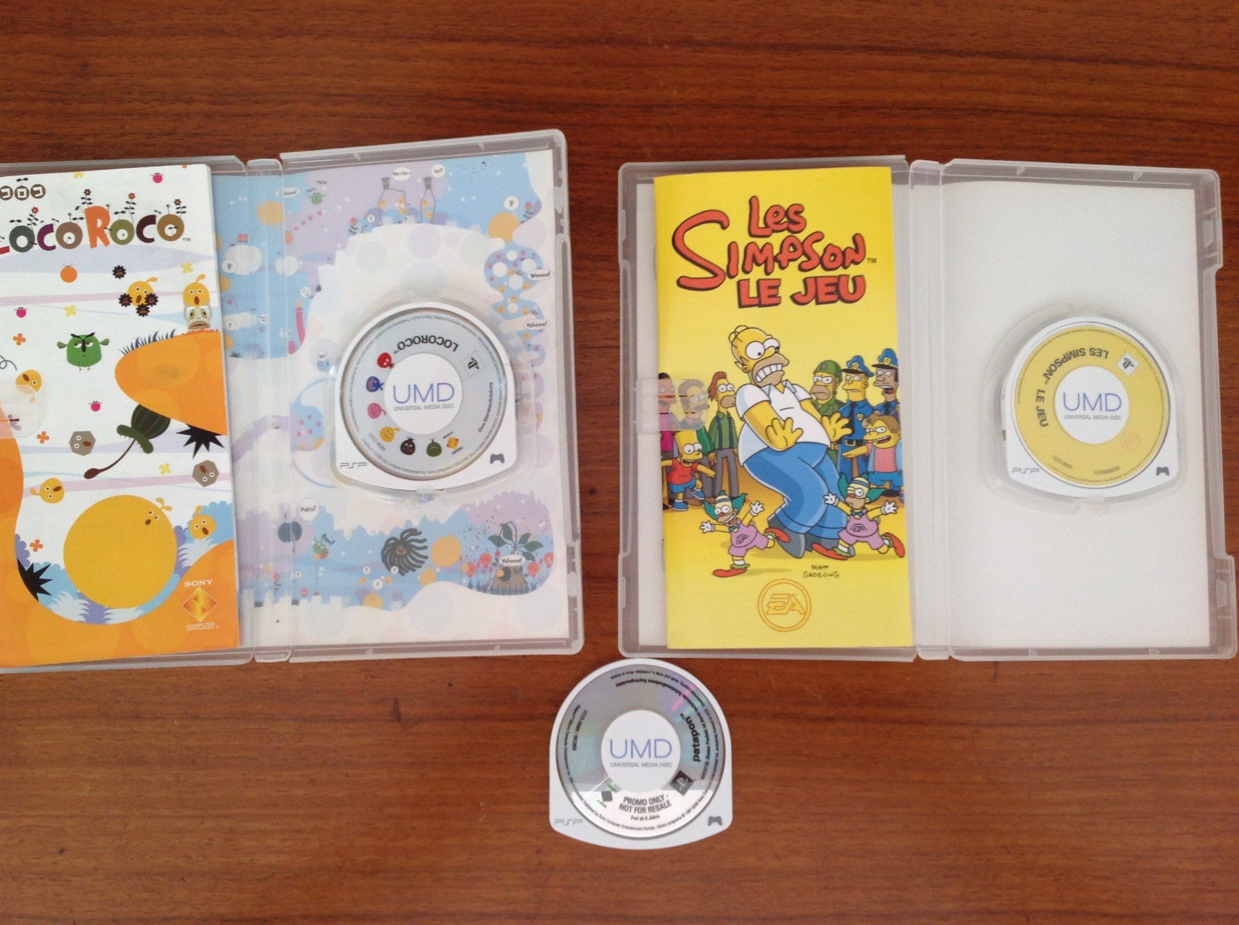 Spiele: PSP game Les Simpson - Loco Roco - no test – Defekt aus Vuiteboeuf von broticaire 1