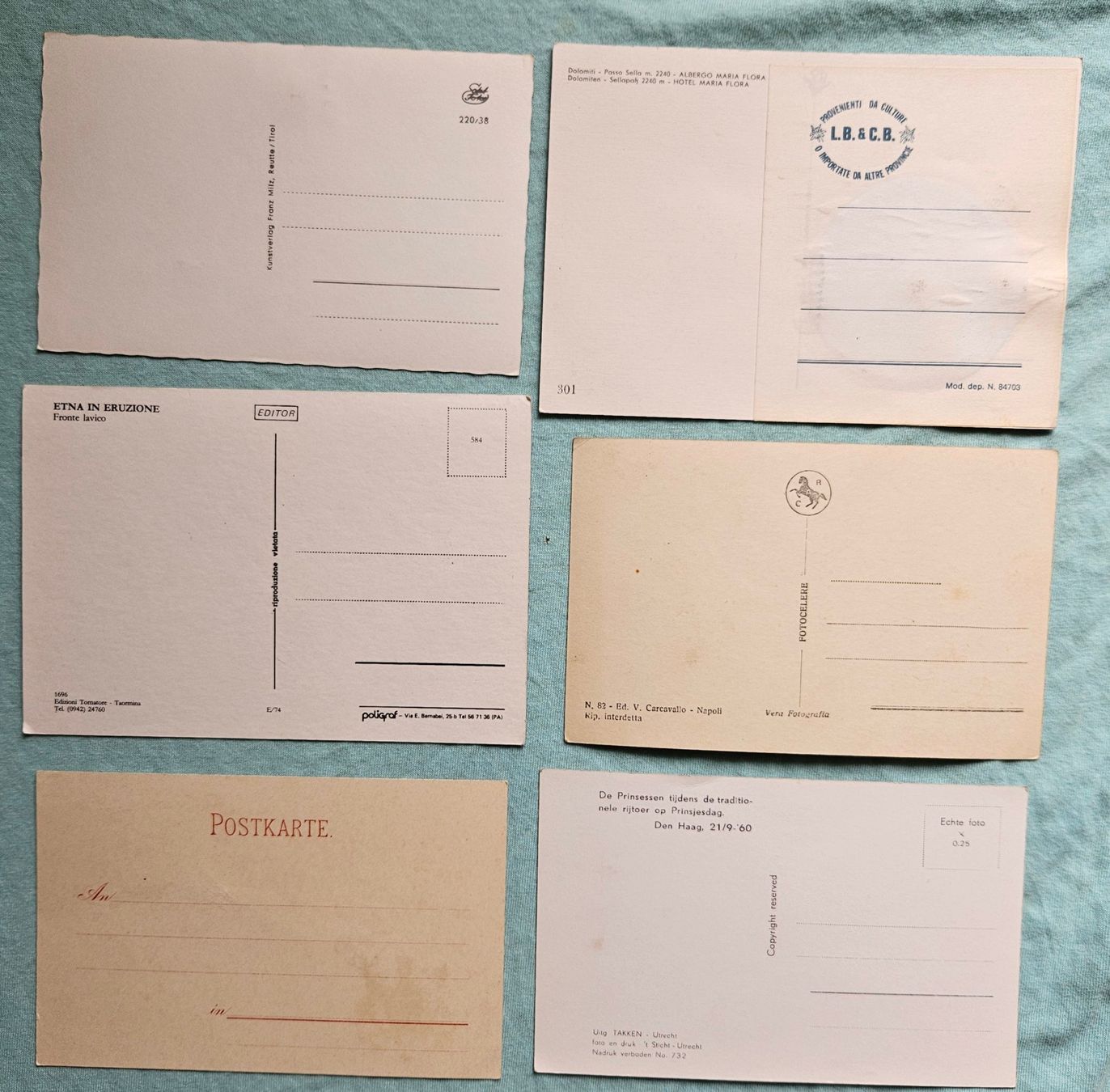 Cartoline postali: Lot AK Varia Ausland – Usato da Steffisburg venduto da skydog66 1