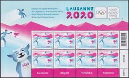 2019, Nr.1755 (Olympia) Zierbogen postfrisch **.