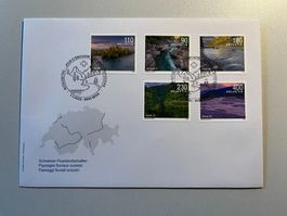 FDC 2022 aus Serie ohne A-Post Tab