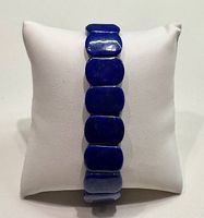 BRACELET EN LAPIS LAZULI VERITABLE NEUF 