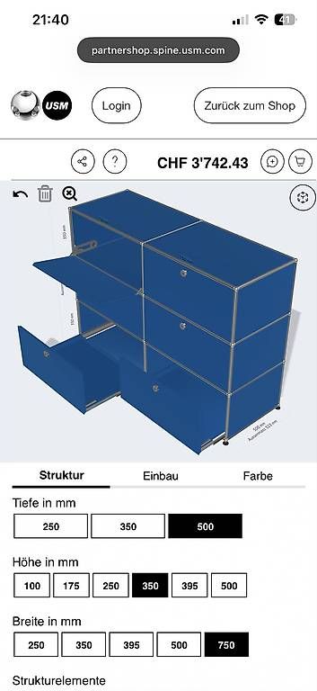 Regale: USM Haller Regal – Gebraucht aus Kreuzlingen von polychromos 1
