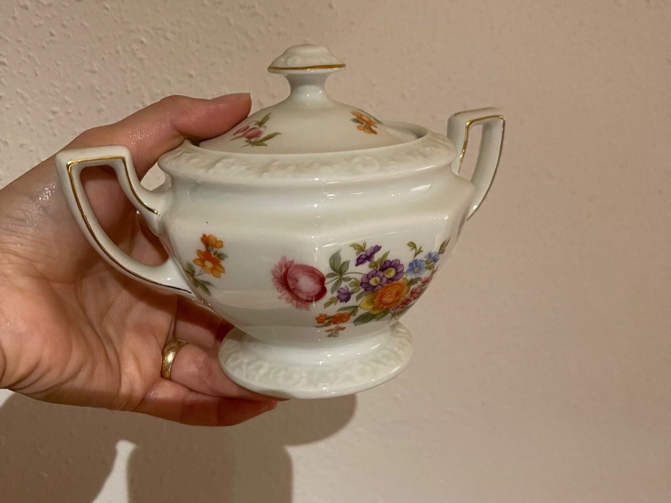 Rosenthal Set di piatti: Rosenthal Geschirrset floral gemustert – Usato da Däniken SO venduto da c.schef 4