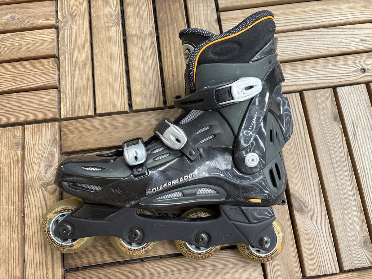 Pattini in linea & Pattini a rotelle: Inlineskates Original Rollerblads Gr. 44.5 – Usato da Zürich venduto da sugugus 5