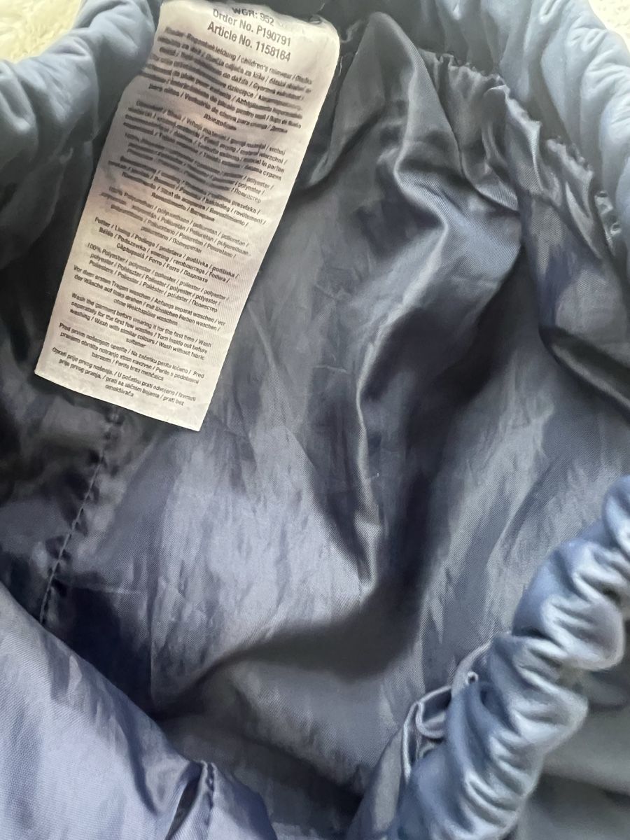 Pantaloni: REGENHOSE INNEN STOFFFUTTER GR 128/134 – Usato da Basel venduto da theo-g77 2
