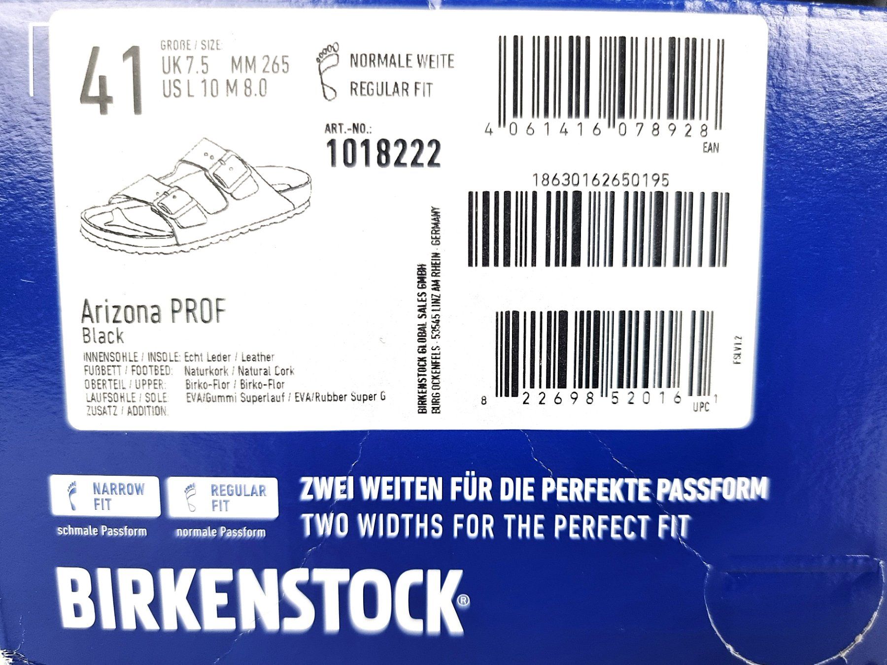 Birkenstock Scarpe da uomo: Birkenstock Arizona PROF – Usato da Urtenen-Schönbühl venduto da Restwert_Schoenbuehl 8