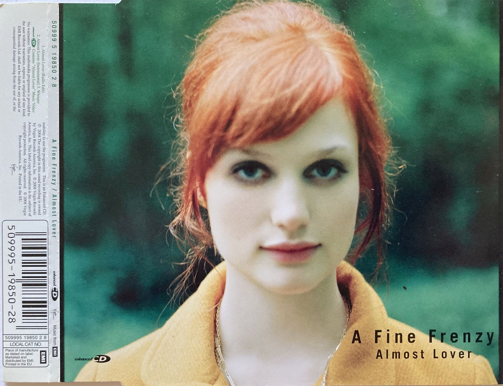 CD: A FINE FRENZY - ALMOST LOVER – Usato da Bottens venduto da hotter-than-hell