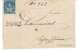 Faltbrief  1864 aus Entlebuch