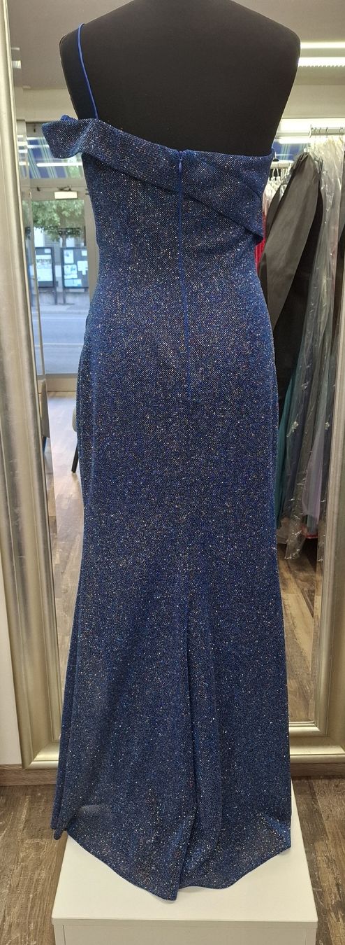 Kleider: Abendkleid Blau Glitzer  – Neu (gemäss Beschreibung) aus Uster von VMT. 3
