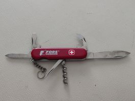 Taschenmesser Wenger Commander 85mm Fors Liebherr rot gebrau