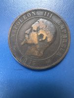 Jeton de visite Napoléon III – Lille 1853 – Bronze (30mm) – 