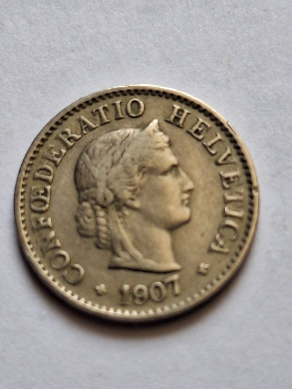 Tutti le monete: 5cts 1907 SS – Usato da Couvet venduto da zeze03