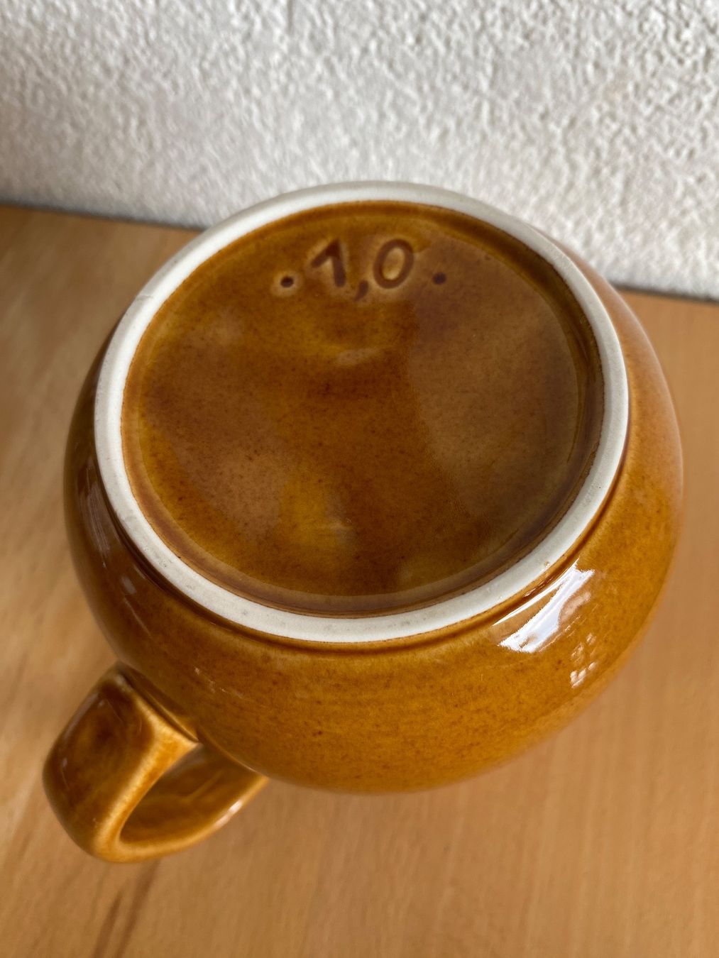 Rössler Caraffe: Rössler Krug braun 1Liter – Usato da Schwarzenburg venduto da Michellu 7