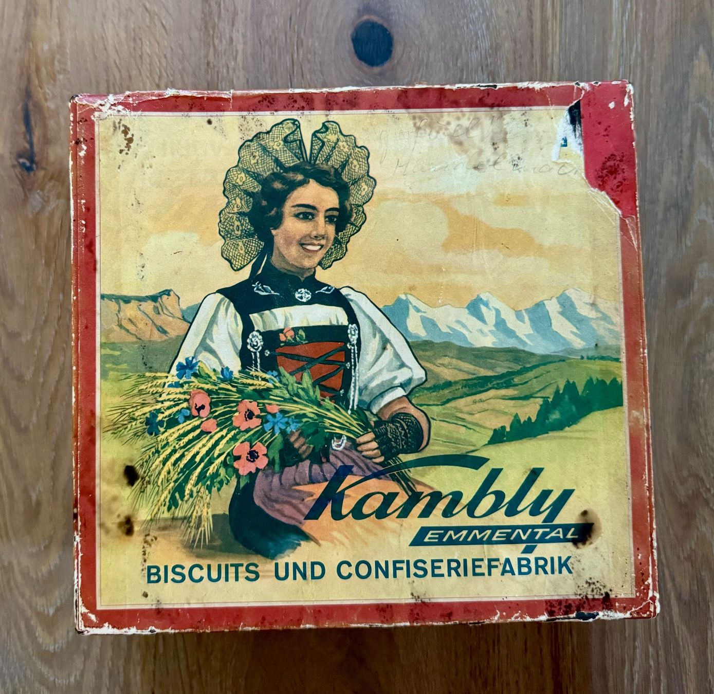 Kambly Barattoli: Alte Blechdose KAMBLY Biscuits – Usato da Rothrist venduto da Luckywinner 6