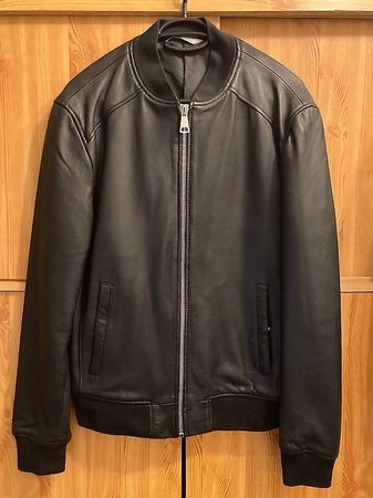 Veste en cuir synthétique